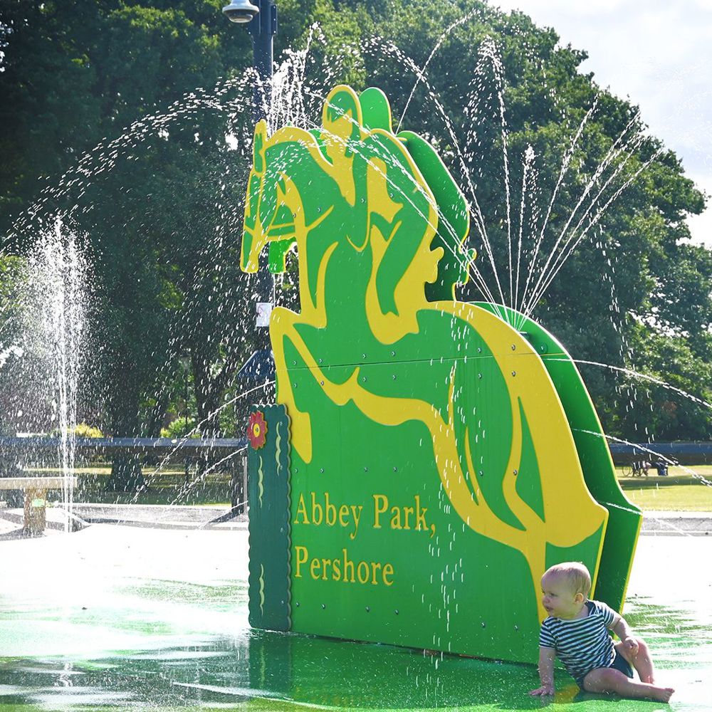 Abbey Park Splash Pad - Pershore