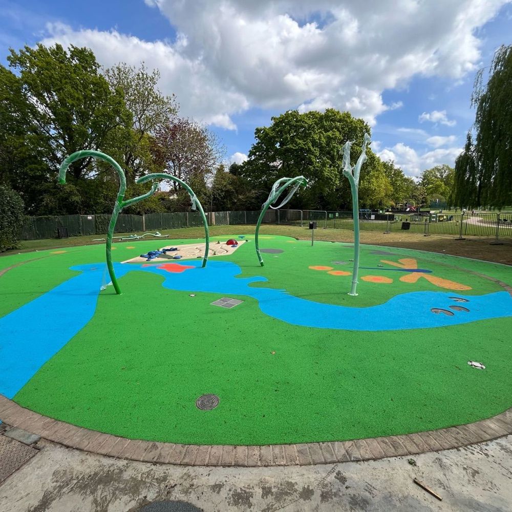 King George Recreation Park Splash Pad - Bushey