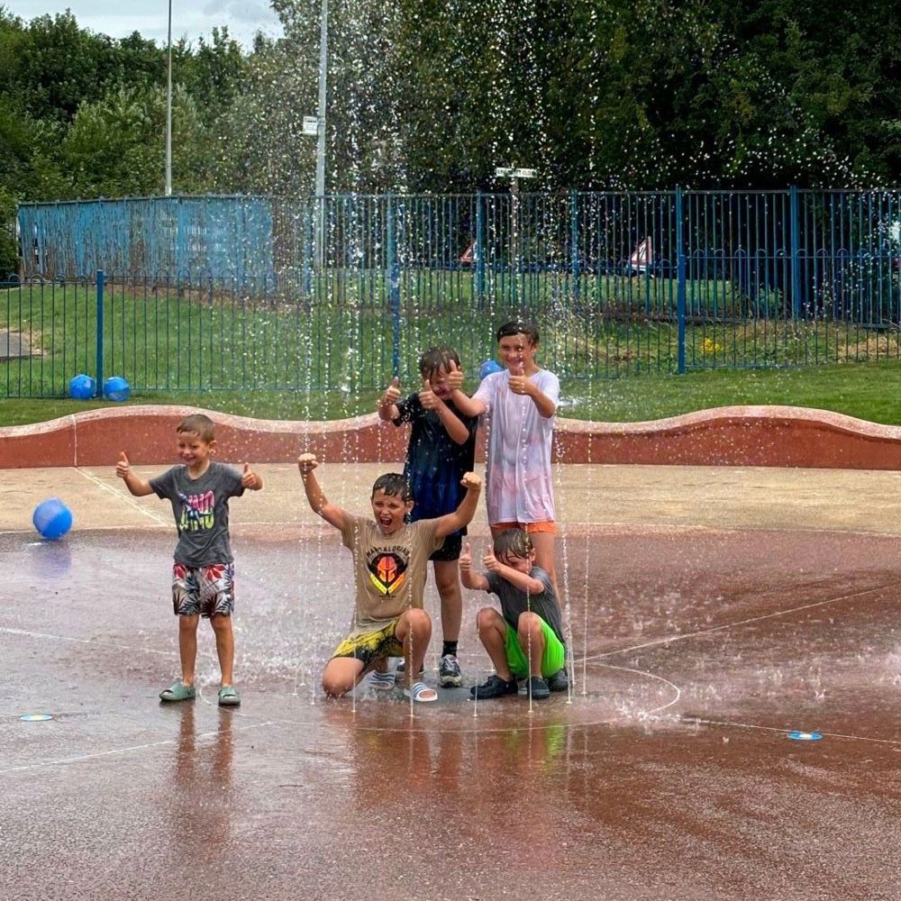 Bude Park Splash Pad - Hull